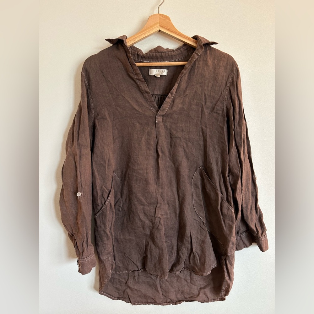 Vintage linen tunic